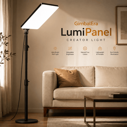 GimbalEra LumiPanel Creator Light modern ambient room lighting cover photo