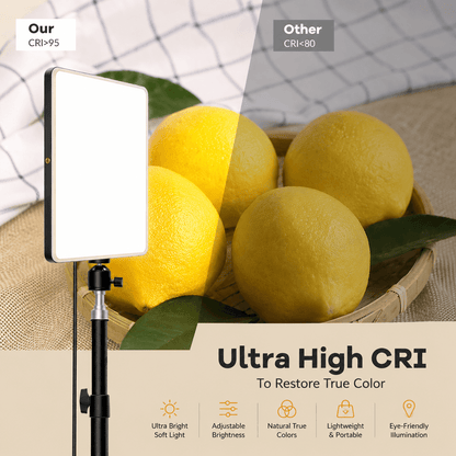 GimbalEra LumiPanel Creator Light adjustable high brightness desk setup