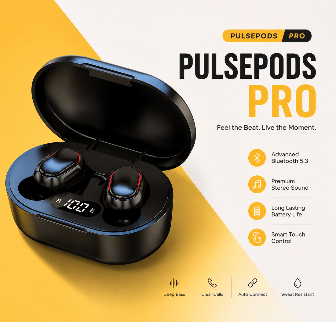 GimbalEra PulsePods Pro Wireless Earbuds premium audio cover photo