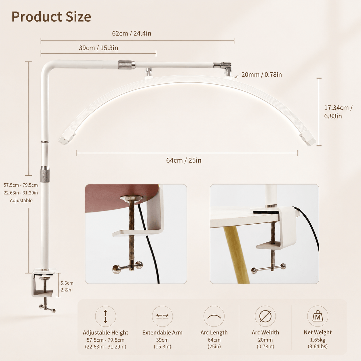 GimbalEra AuraArc Studio Light Product Description