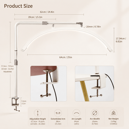 GimbalEra AuraArc Studio Light Product Description