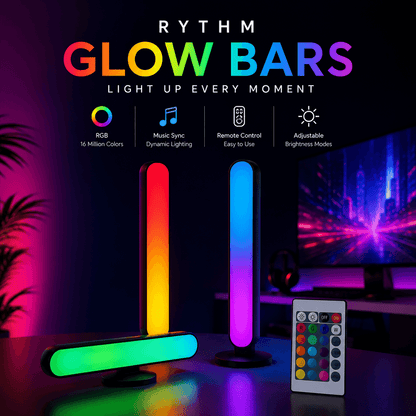GimbalEra RhythmGlow RGB Light Bars colorful gaming setup cover photo