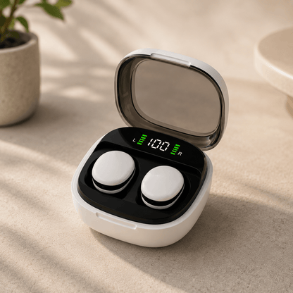 GimbalEra GhostPods Invisible Earbuds white variation