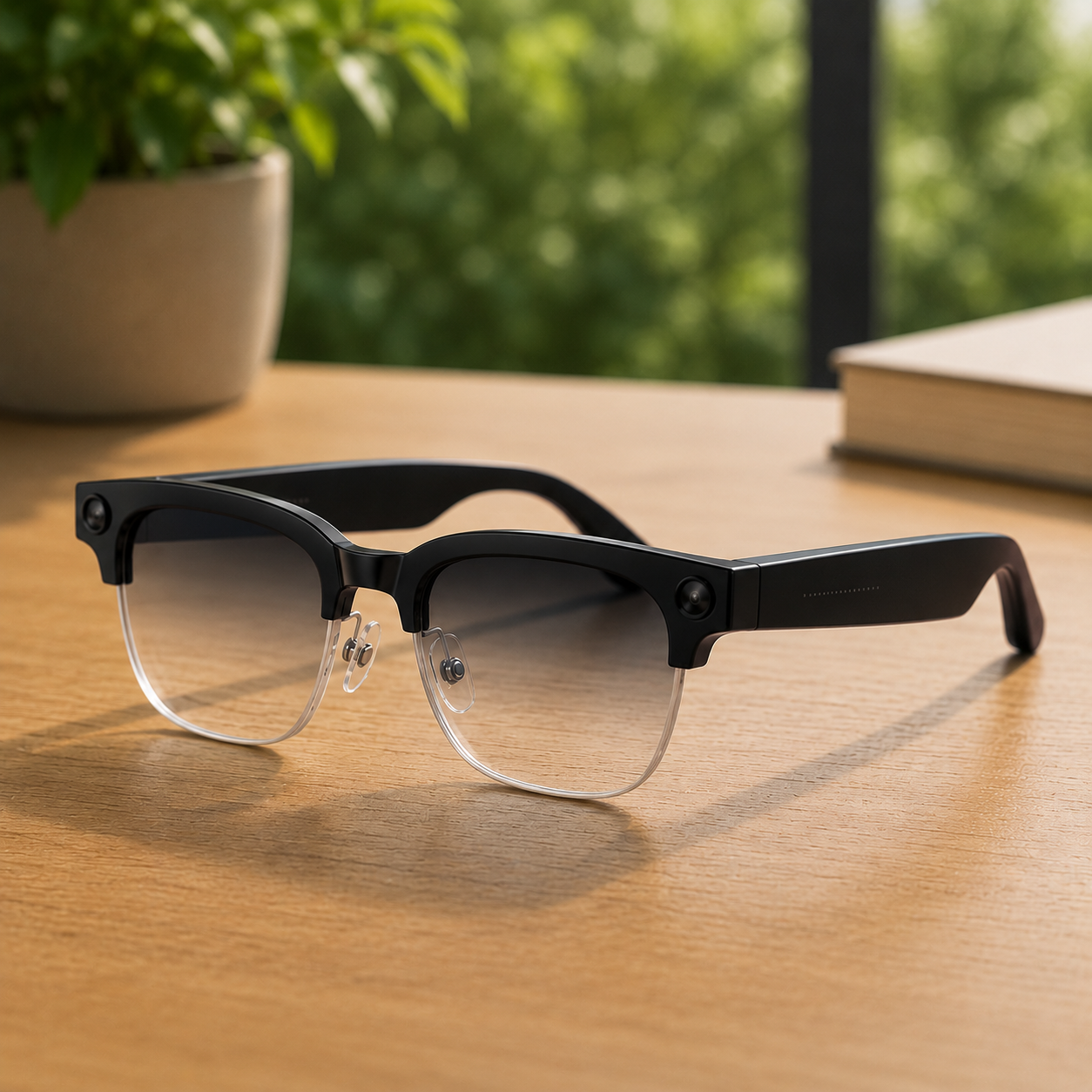 GimbalEra VisionAI Smart Glasses photochromic lens variation