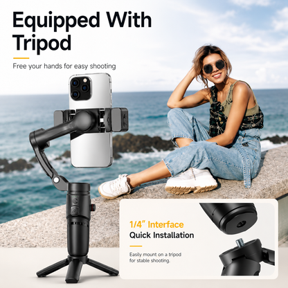 GimbalEra MotionFlow M06 AI Gimbal Stabilizer description pt2