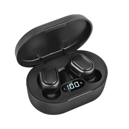 GimbalEra PulsePods Pro Wireless Earbuds compact black earbuds lifestyle display