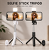 GimbalEra LumiStick Pro Selfie Tripod black and white variation showcase